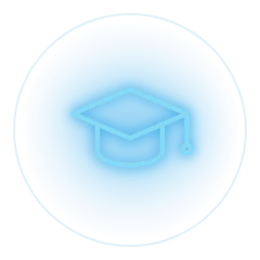 Ícone de capelo de formatura