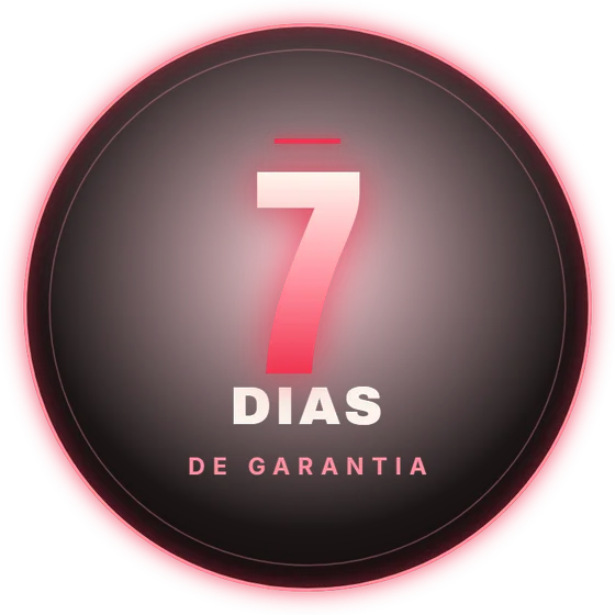 Selo de garantia de 7 dias